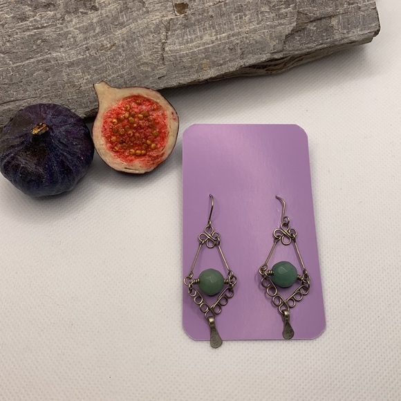 Bohemian Drop Earrings - Picture 2 of 5